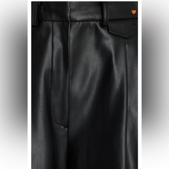 The Frankie Shop Pernille Faux Leather Trousers - Picture 4 of 6